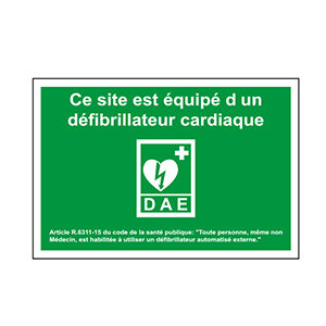 Défibrillateur Automatisé Externe (DAE)